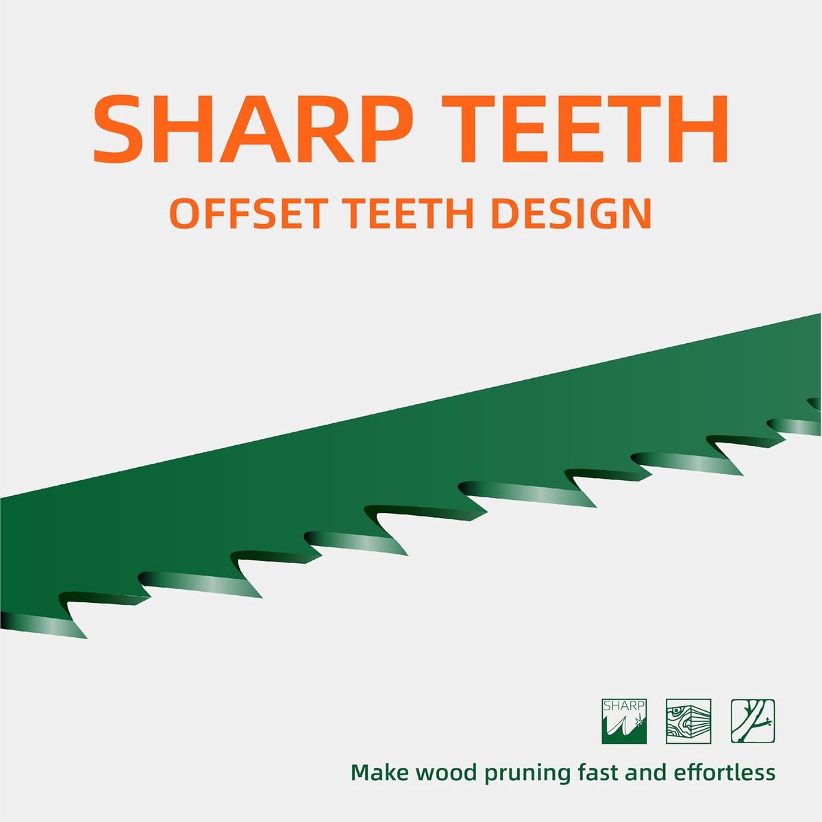Reciprocating zaagbladen 240mm 5TPI - Chrome vanadium staal - Duurzaam en eenvoudig snijden van hout - ShopVlot