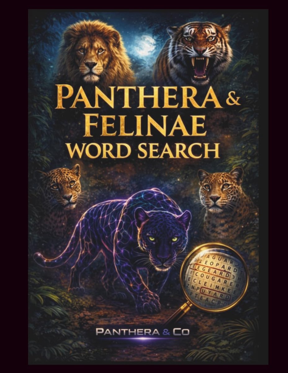 SnelShoppen - Panthera & Felinae Woordzoeker - 50 Puzzels van Roofdieren, Instincten en de Natuur - Perfect voor Dierenliefhebbers en Puzzel Fans