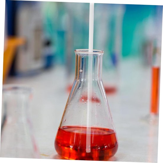 Roerstaaf Gereedschap - Mengstaaf Roerstok - Laboratorium Experimenten - Hittebestendige PTFE Coating - 25 cm - Wit — afbeelding 3