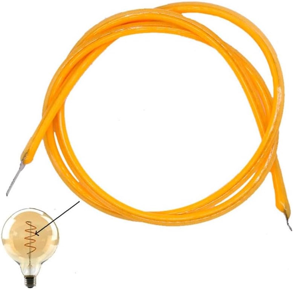 10 x flexibele led-filamenten, 3 V, 2200 K, warmwit, FPC-materiaal, flexibele led-filament, lamponderdelen voor zelfgemaakt speelgoed en decoratie, 130 mm en 300 mm (optioneel), 0,1 kg