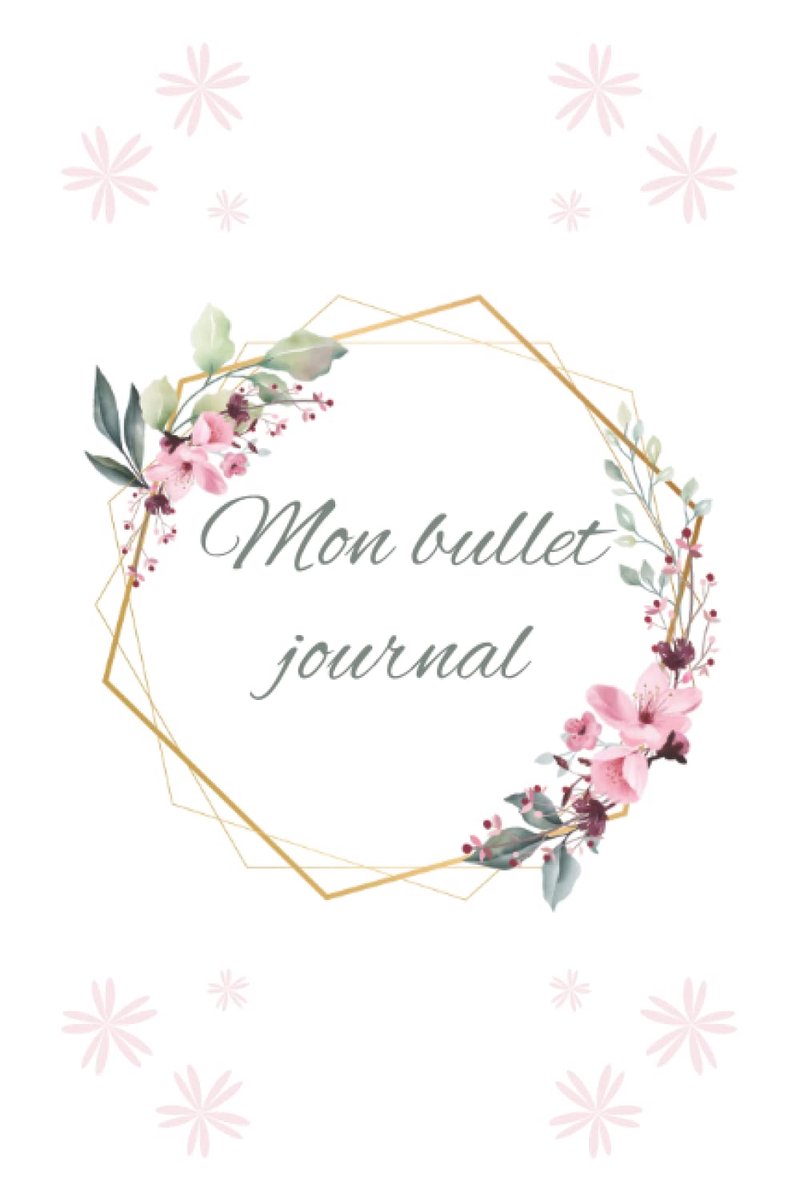 Bullet journal 6x9 inch - bloemen thema - 120 pagina's - creatieve organisatie - ShopVlot