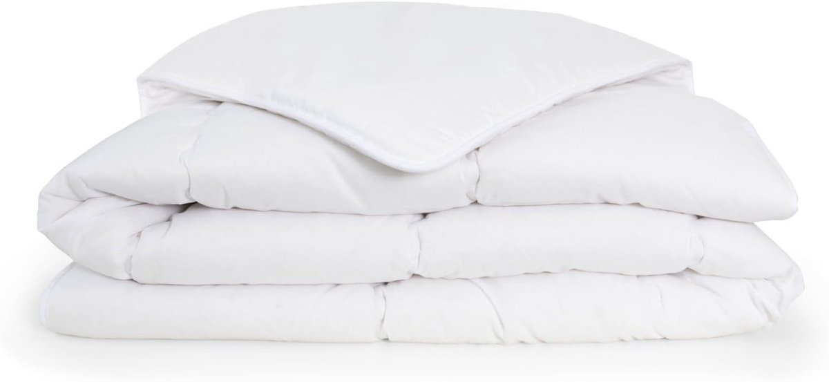 SnelShoppen - Enkele Dekbed 100% Katoen - 140x220cm - Luxe Dekbed voor Comfortabel Slapen - Ideaal voor Volwassenen en Kinderen - Wasbaar op 40 graden