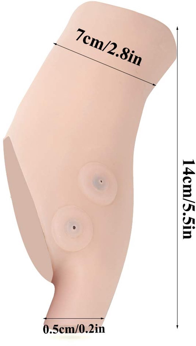 2 stuks siliconen duimbrace, polsbrace, pijnverlichting voor artritis, carpal, tunnel, tenosynovitis, spijsvertering — afbeelding 3