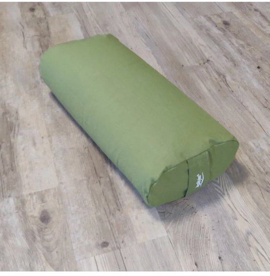 YogaStyles Design Bolster - Ovaal Olijfgroen van Merkloos — afbeelding 2
