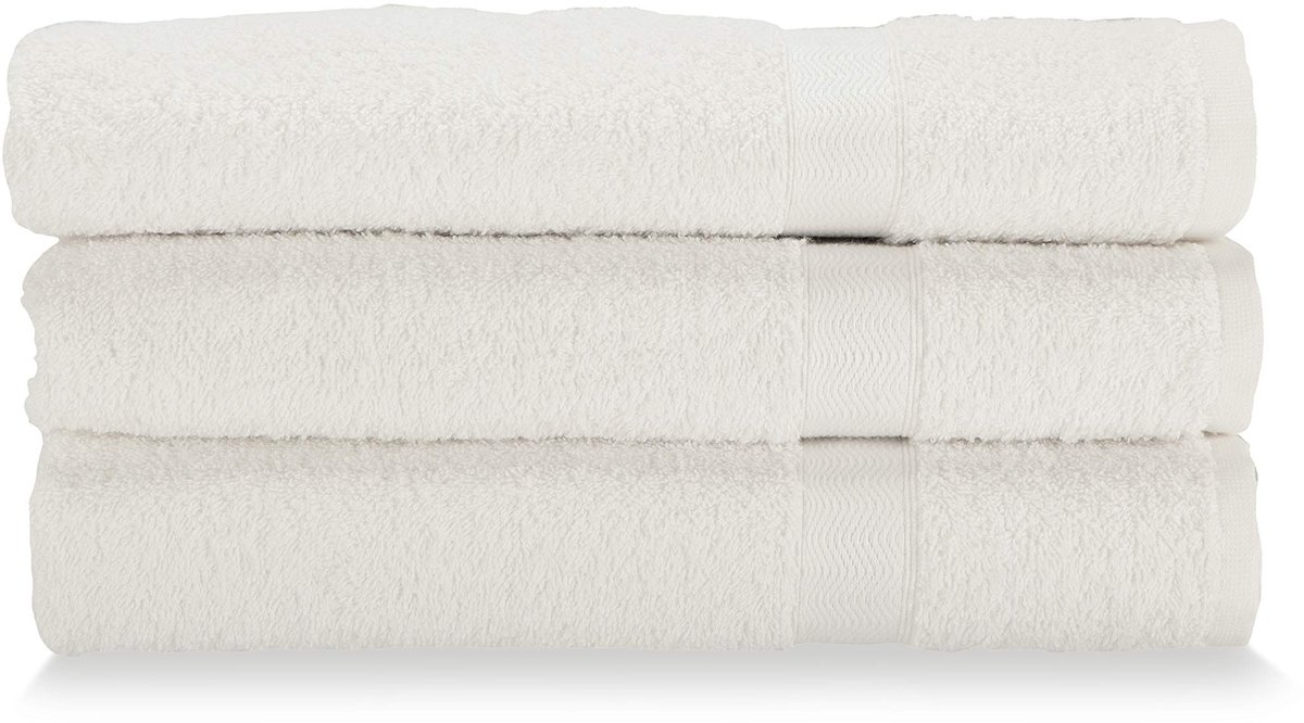 Omgoods - Set van 3 Luxe Handdoeken van Katoen
