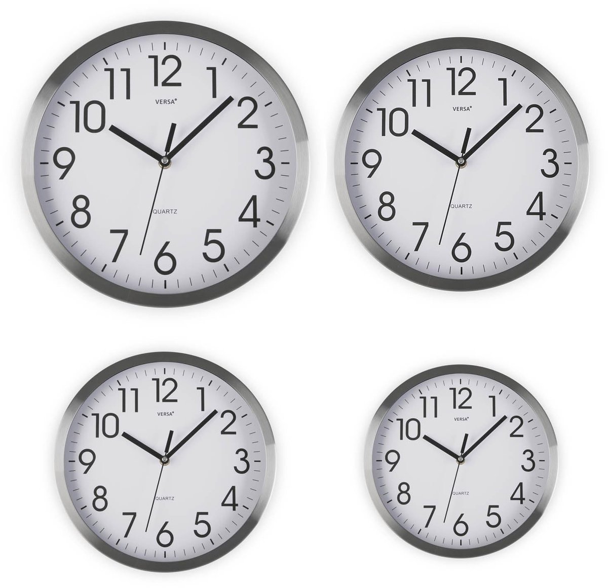 Omgoods - Decoratieve Stille Wandklok - Modern Design voor Diverse Ruimtes