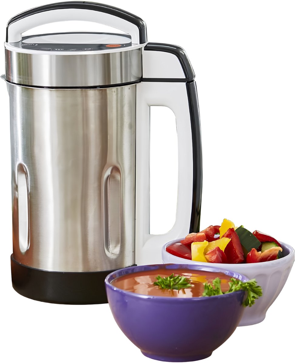 SP® Soepmaker - Soepmaker Blender - Blender - Zilver - 18cm x 21cm x 34cm