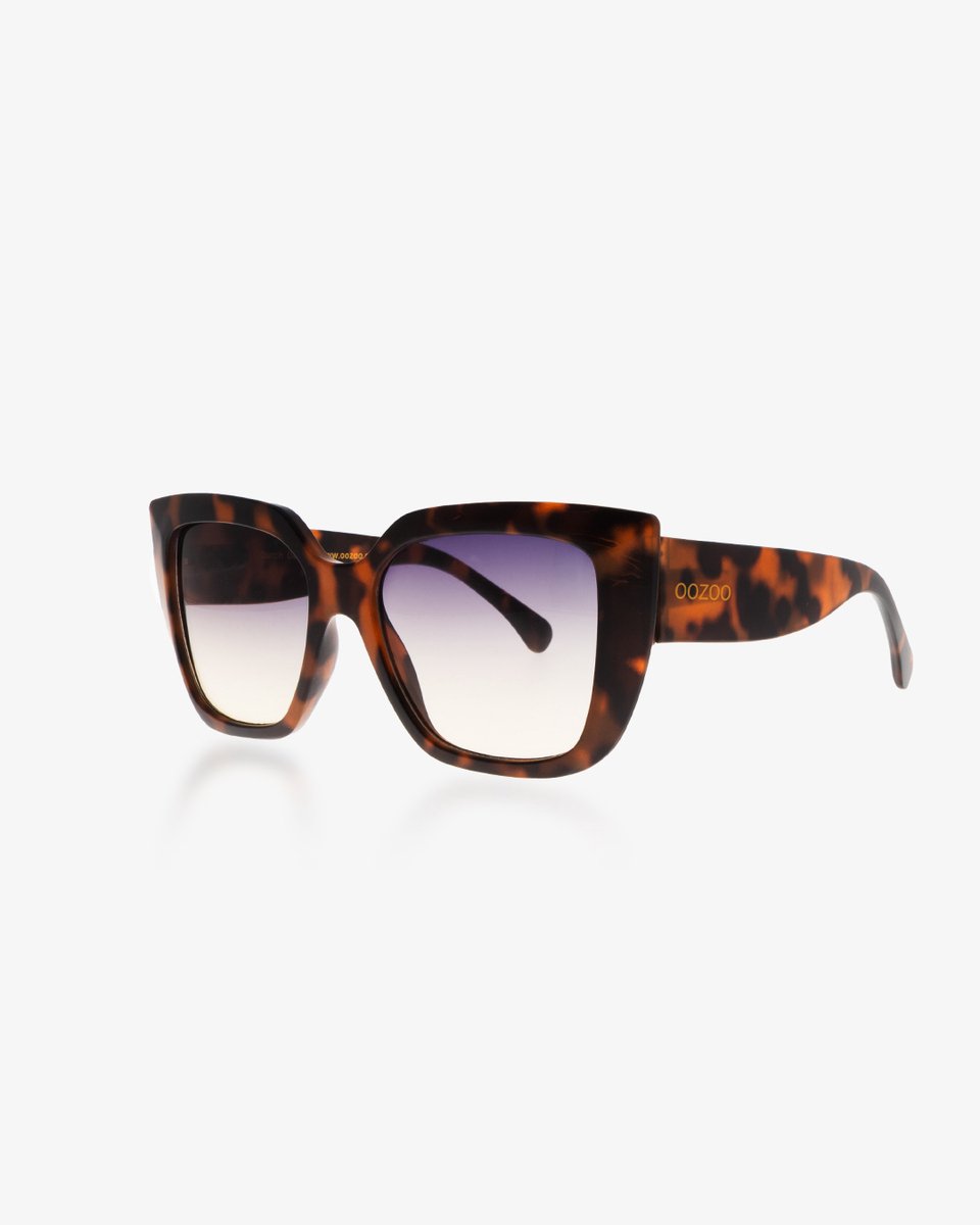 OOZOO Sunglasses - bruine tortoise zonnebril - SG012-TB