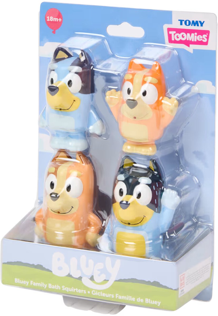 Bluey - Bluey Familie - waterspeelgoed - Badspeelgoed