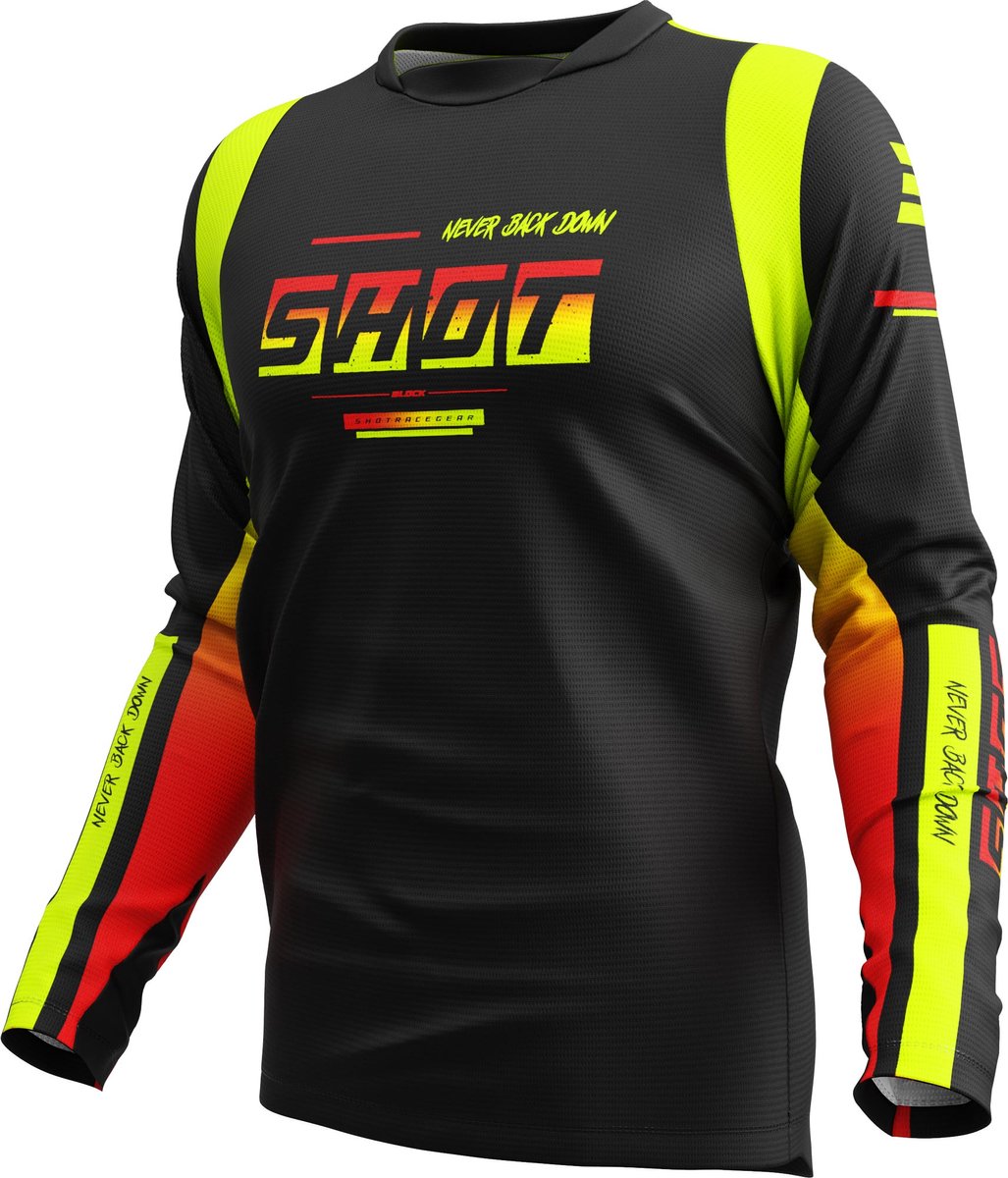 Shot Devo Block Motorcross trui -