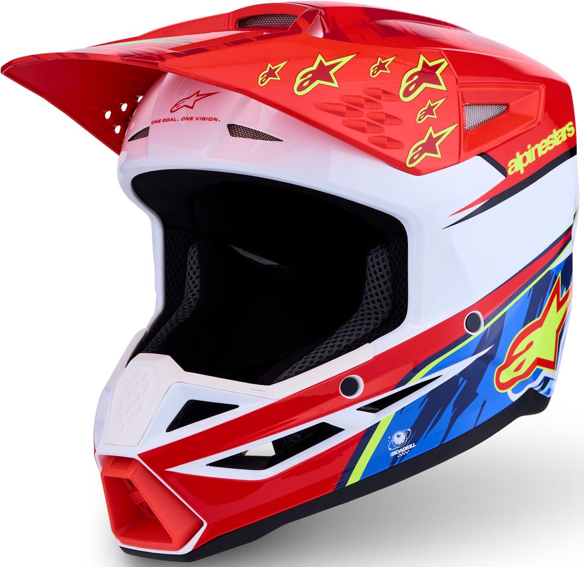 Alpinestars S-M3 Falcon Jeugd motocrosshelm -