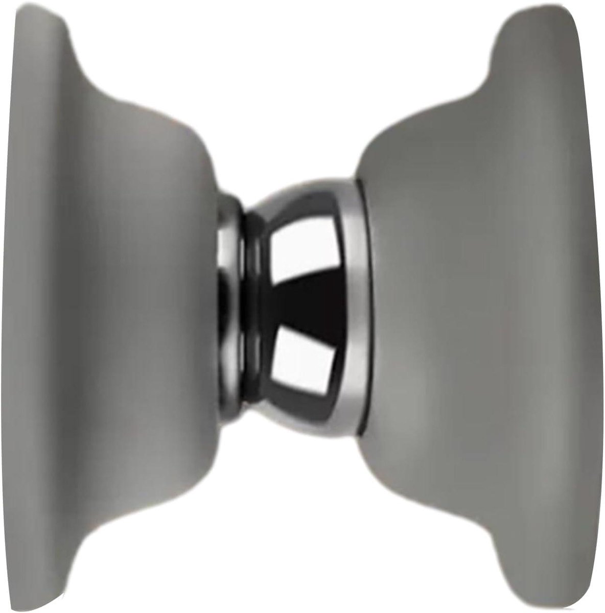 Deurvanger Magneet - Deurstopper Poortstoppers - Deur Open Houden - Geruisloze Bescherming - 7.8 x 6.5 x 6.5 cm - Grijs
