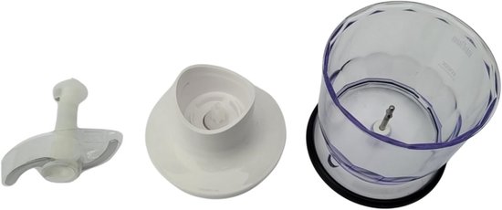 compacte hakmolen, 350 ml, compatibel met Braun staafmixer 4162, HC4000, MultiQuick 2, MultiQuick 3 — afbeelding 5