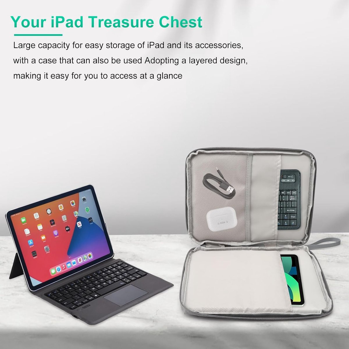 Tassen voor tablets 9-11 inch tablettas compatibel met iPad 11 M4