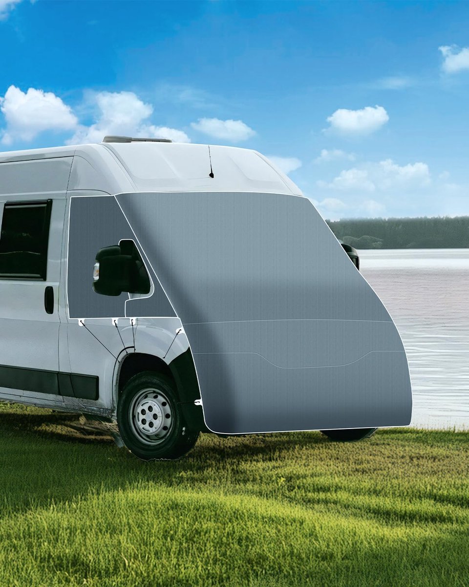Voorruit camper voorruitafdekking Ducato frontkap camper voor F-iat