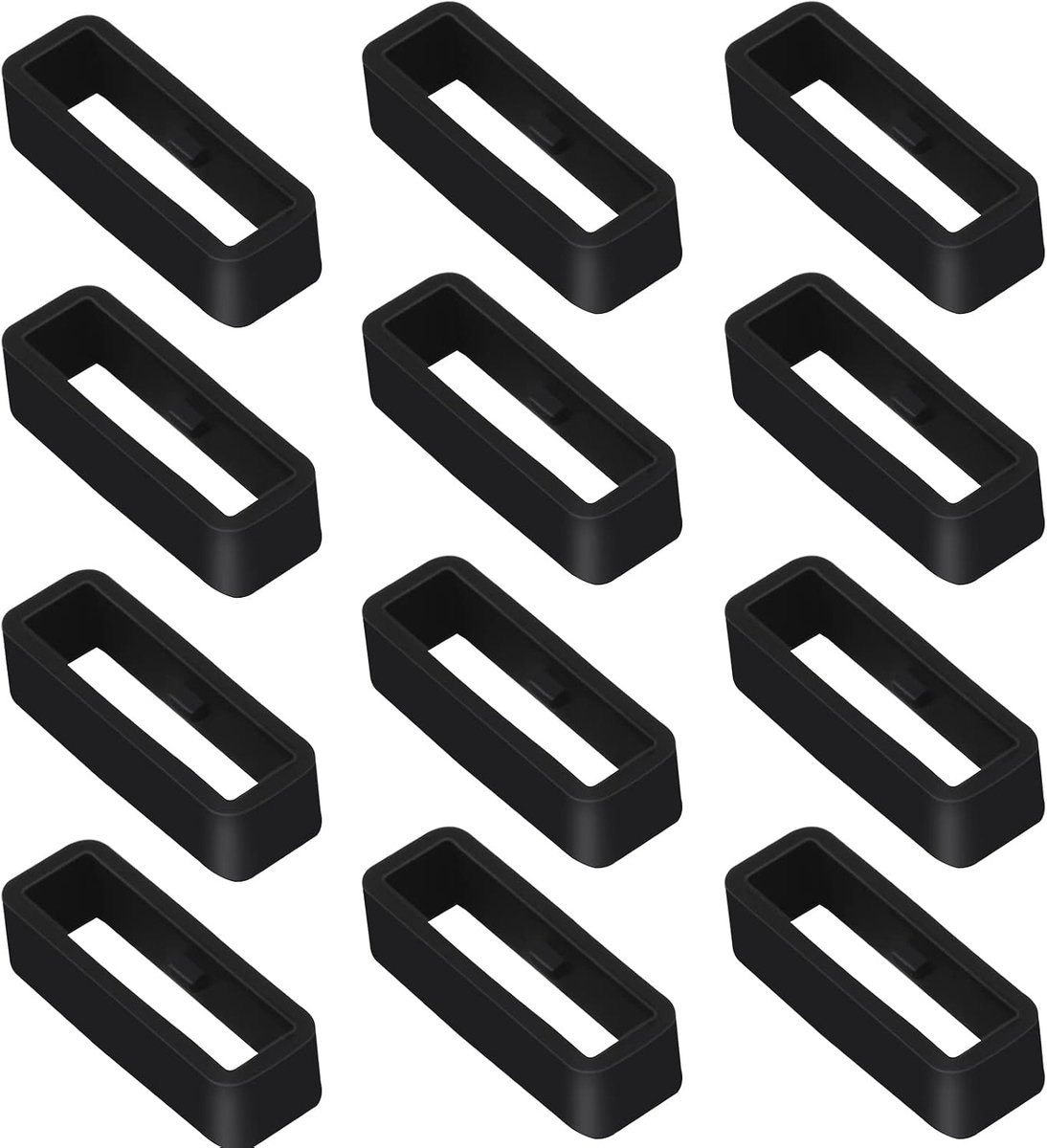 Horloge Band Houder Loop, Siliconen Horloge Band,Keeper Retainer
