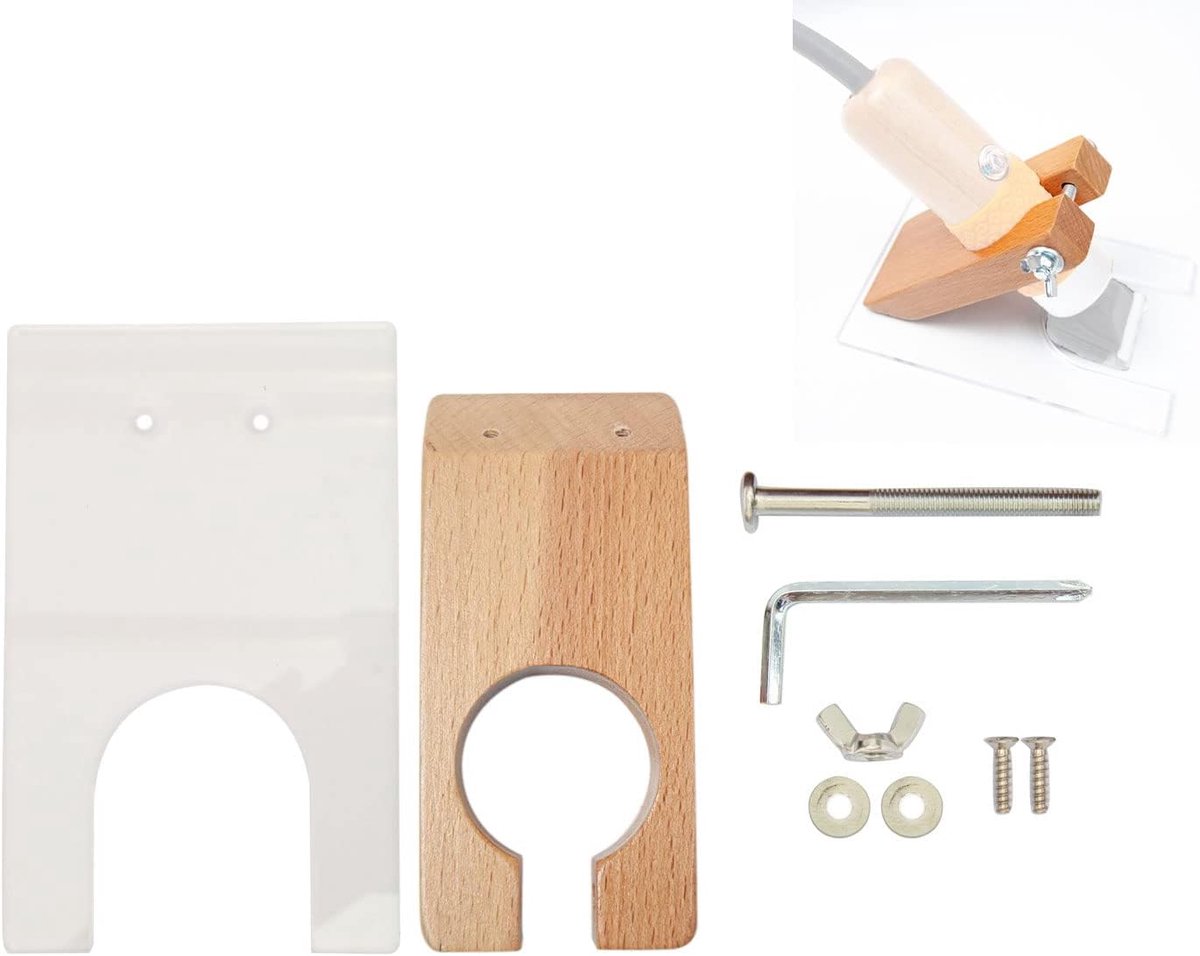 Tapijt Trimmer Houder Tapijt Tufting Schering Gids Houten Standaard voor 200W Tapijt Oppervlakte Knippers - Hout