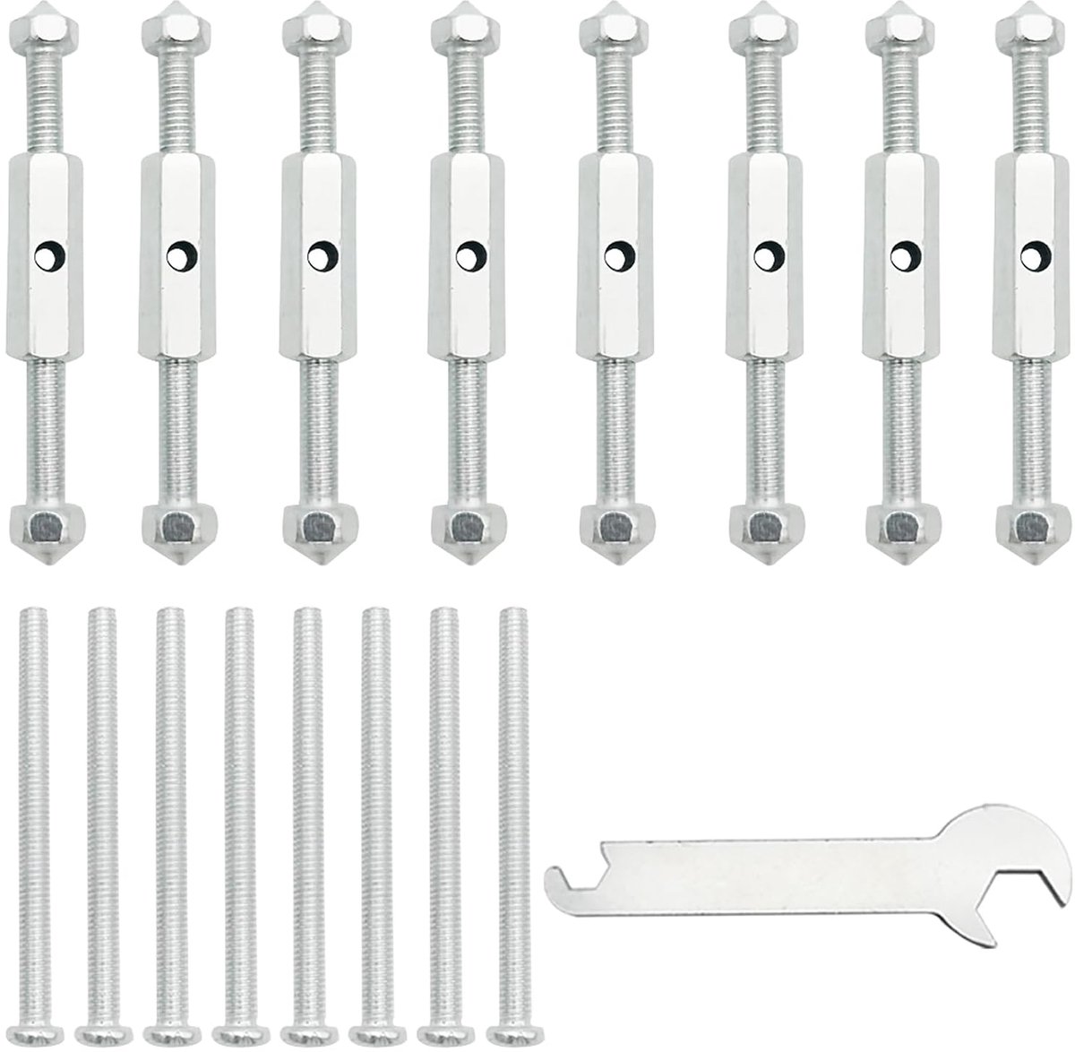 86 type schakelkast, reparatiegereedschap (8 sets), aansluitingen, reparatiekaart, schroeven, staafset, verstelbare lengte schakelkast, reparatie, schroefstang met een sleutel (metaaltype)