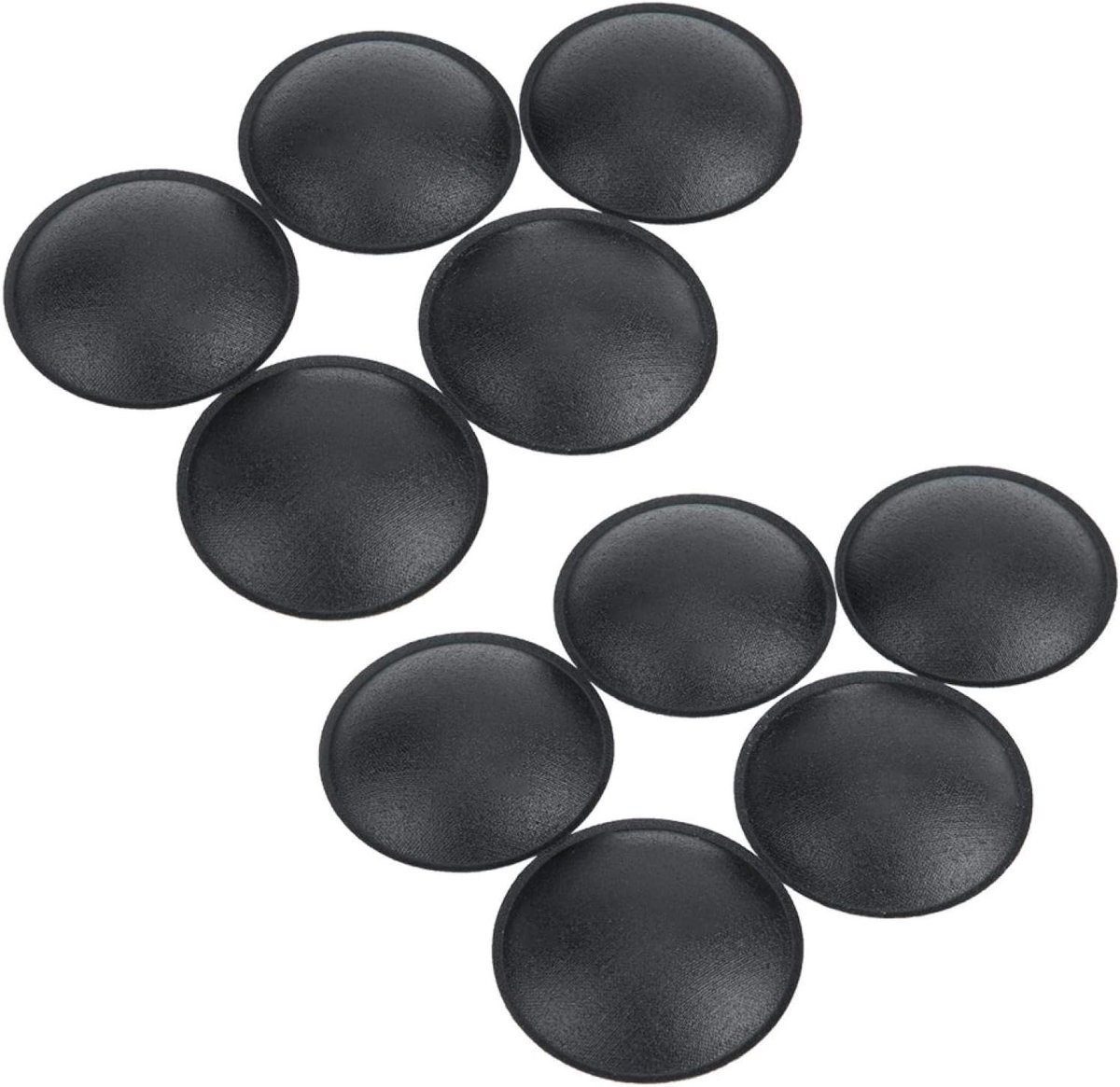 ASHATA-stofkap voor luidsprekers, 10Pcs 55Mm stoffen met lichte