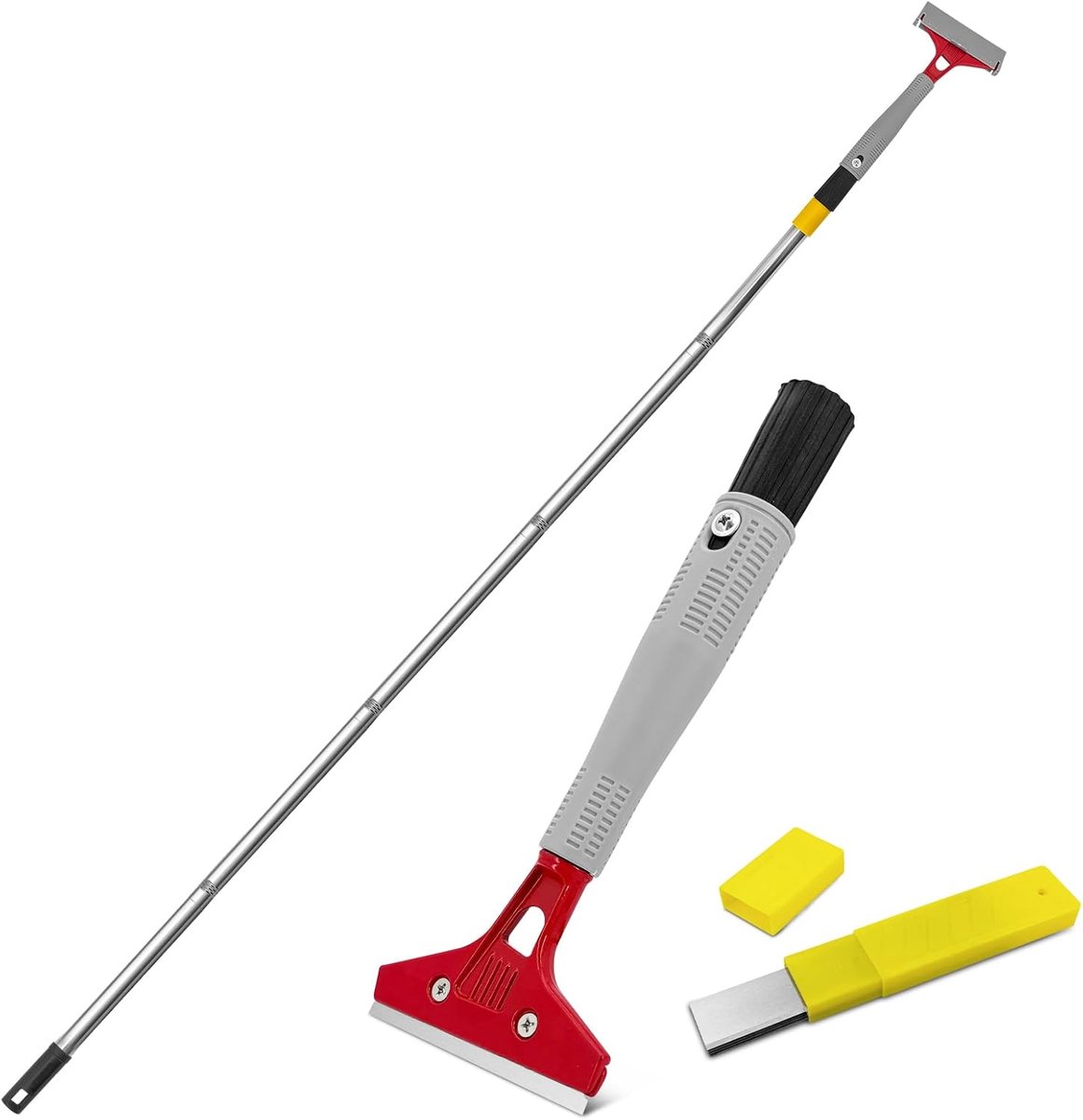 Behangschraper met lange steel, wandschraper, verlenging