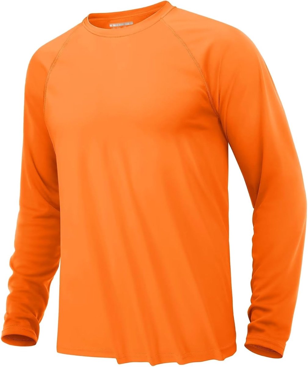 Heren shirt UV-bescherming Upf 50+ lange mouwen functioneel shirt