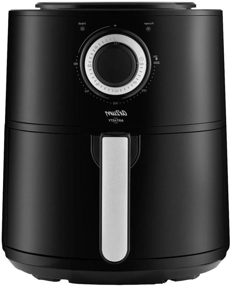 Airfryer - Heteluchtfriteuse - Gezond Koken - Zonder Olie - 4 Liter - Zilver Zwart