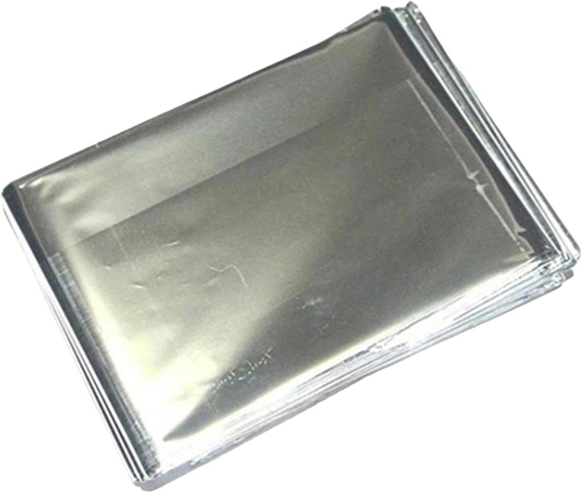 Nooddeken Thermisch - Overlevingsdeken Survival - Buitenactiviteiten Bescherming - Warmte Behoud - 160 x 210 cm - Zilver