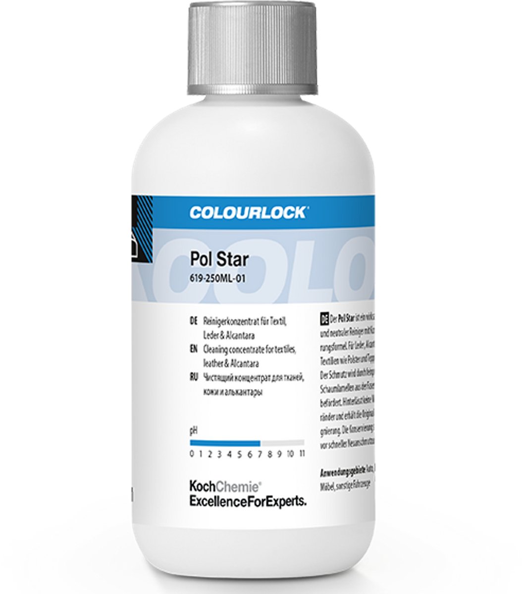 Koch Chemie/Colourlock - PO - Pol Star - Textiel/leer/alcantara reiniger - 250 ml.
