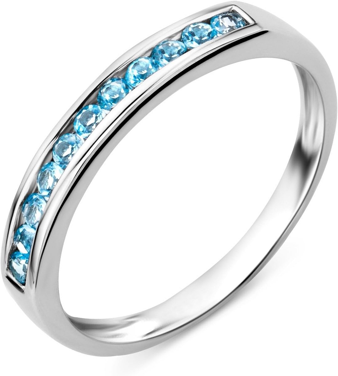 9 ct White Gold Eternity Ring