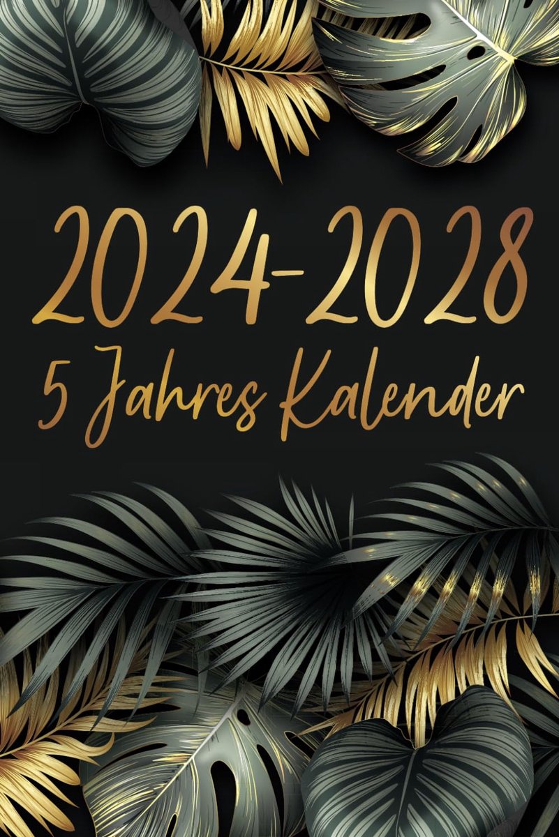 SnelShoppen - 5-Jaren Kalender 2024-2028 | 60 Maanden van Januari 2024 tot December 2028 | Jaarplanner met 1 Maand op 2 Pagina's | 6 x 9 Inch | 162 Pa