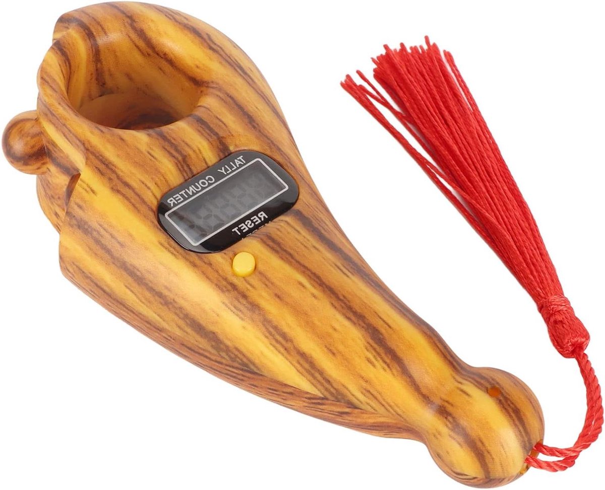 Digitale Tasbih Teller - Gebedsteller Kraal - Meditatie Tellen - Met Reset Functie - 10.4 cm - Type 2