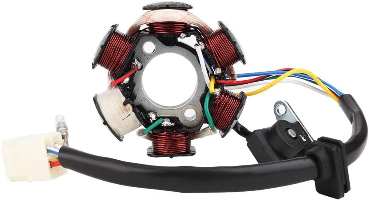 Magneto Stator Coil, 6 Spoel 5 Draad Motorfiets Magneto Stator Coil
