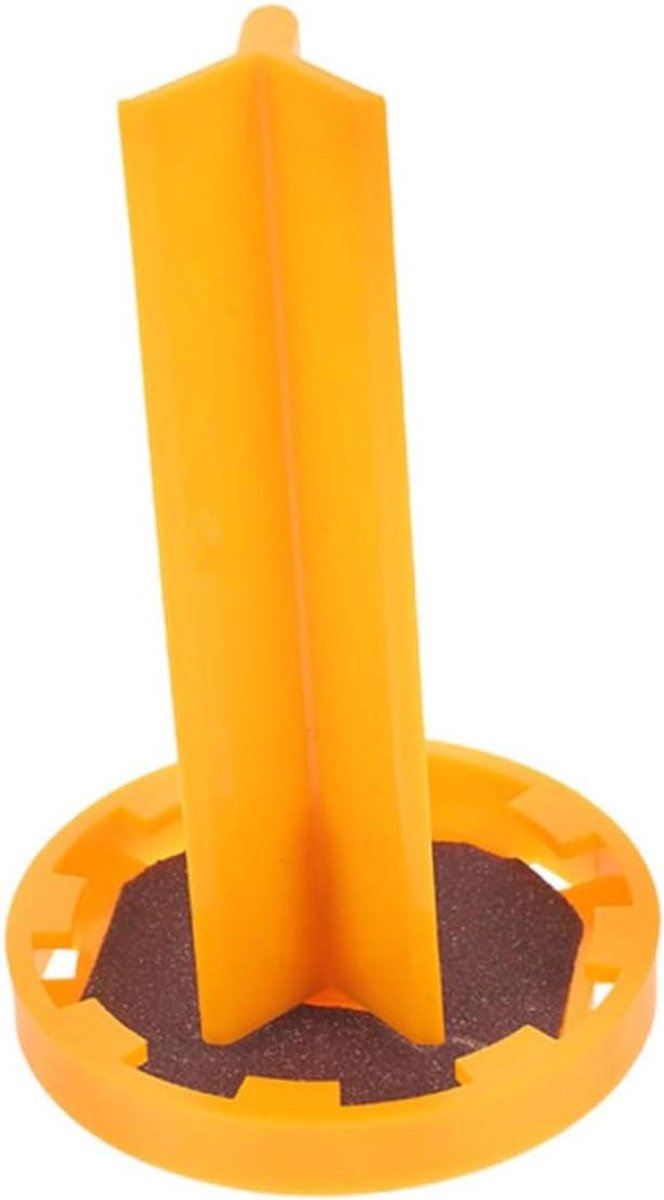 Snookerkeu Tips Shaper - Biljartkeu Reparatie - Keu Onderhoud - L-vormig Ontwerp - 11 x 6 x 6 cm - Multi