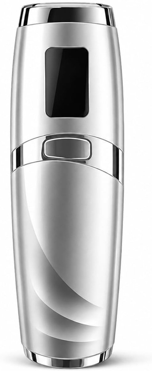SnelShoppen - Pijnloze Epilator voor Dames, IPL Ontharingsapparaat met Licht, Zilverkleurig, Geschikt voor Gezicht, Oksels en Bikinibenen, Effectief e