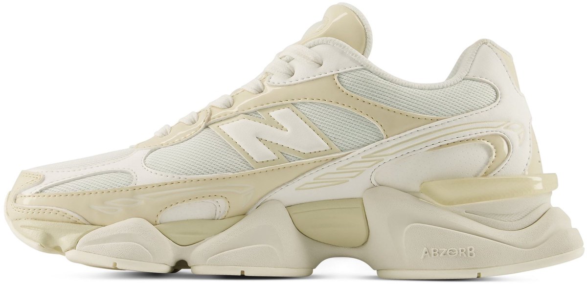 New Balance 9060 Unisex Bone Sea Salt Wit
