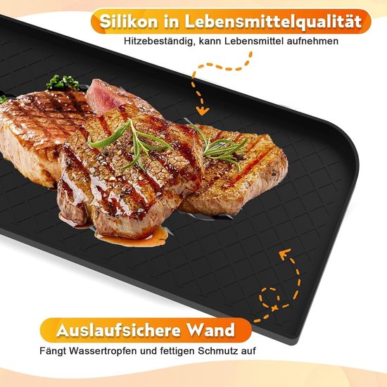 Opbergrek voor Friteuse 8.5L/10L - Multifunctionele Siliconen Pad, Stofdicht en Makkelijk te Reinigen Accessoires voor Airfryer — afbeelding 2