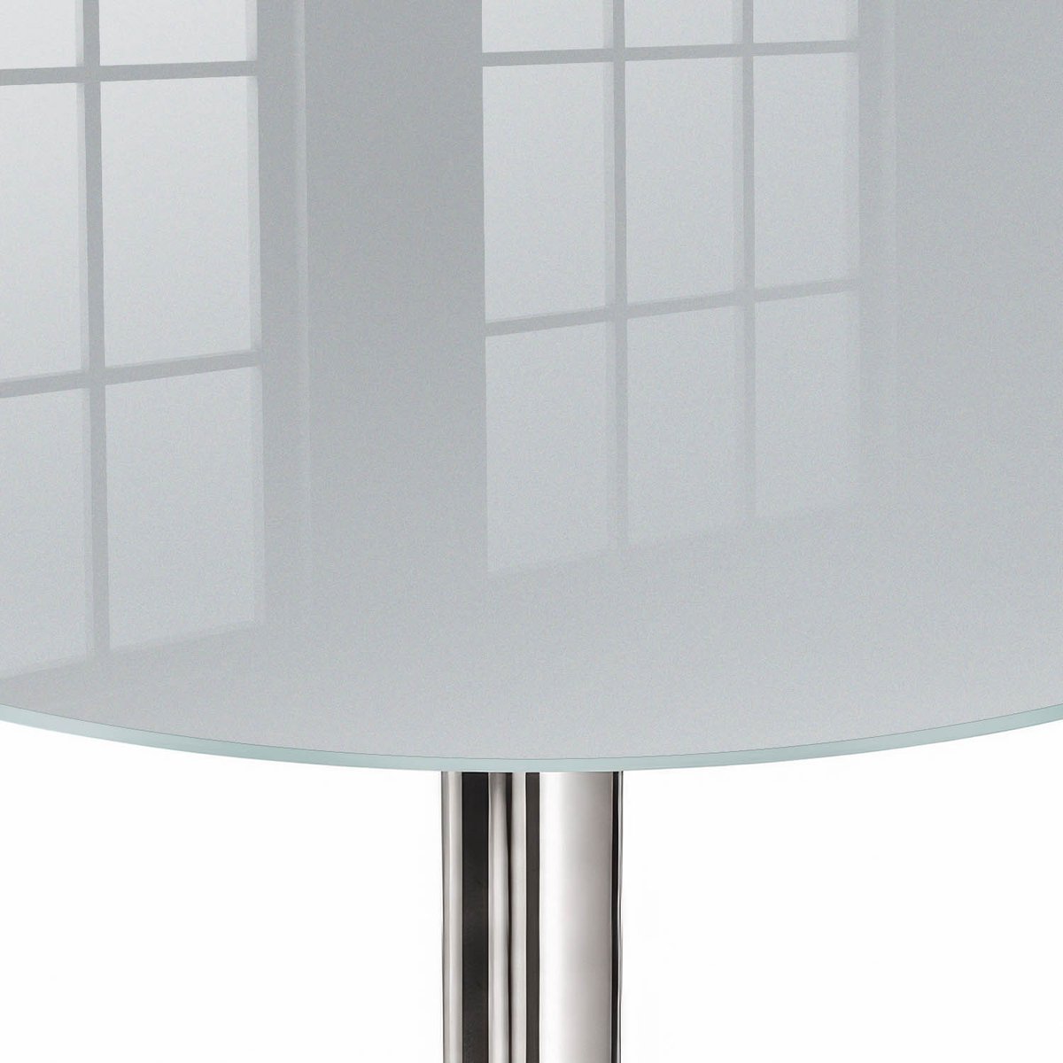 ArtPrintCave Lichtgrijs Glazen Tafelblad fi70 cm - Tafelblad Rond - Grijs Glazen Eettafel - Achtergronden en patronen Glasplaat
