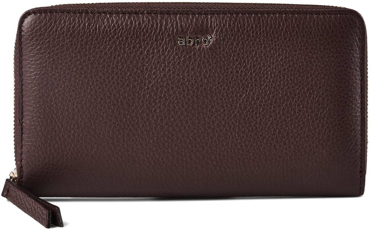 abro Agave Portemonnee Leder 19 cm - Dames - Horizontaal - burgundy