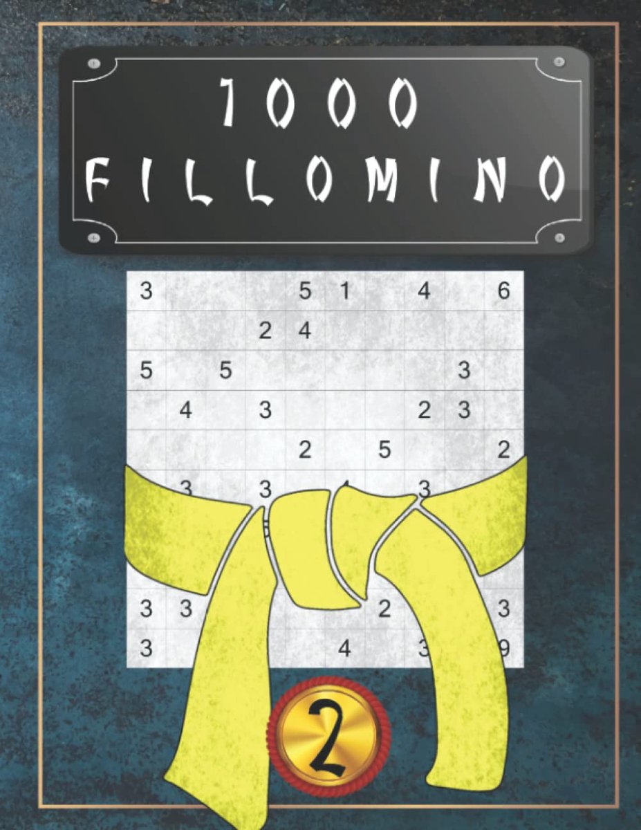 SnelShoppen - 1000 Fillomino Vol. 2: Japanse puzzels, hersenkraker, hersentraining, eenvoudige puzzels voor volwassenen en kinderen, perfect voor vrij