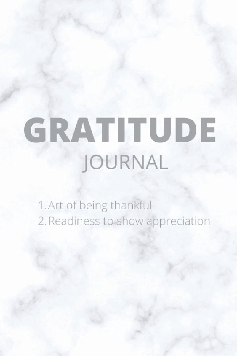 SnelShoppen - Gratitude Journal - 100 Pagina's Dankbaarheidsschrift - Inspirerend Notitieboek - A5 Formaat - Perfect voor Zelfreflectie en Persoonlijk