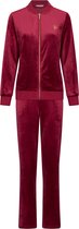 Pastunette - Huispak - Rosewood Comfort - Velours - Bourdeaux Rood - Rits - Maat 50