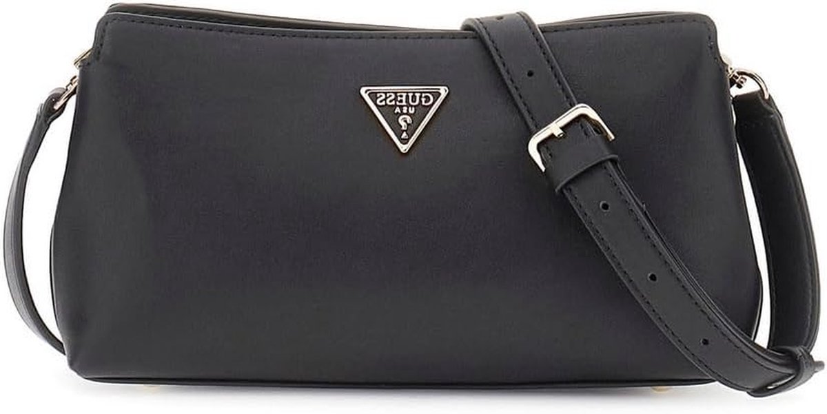 Crossbody Tas - Schoudertas Dames - Dagelijks Gebruik - Verstelbare Band - 23.5 cm - Zwart