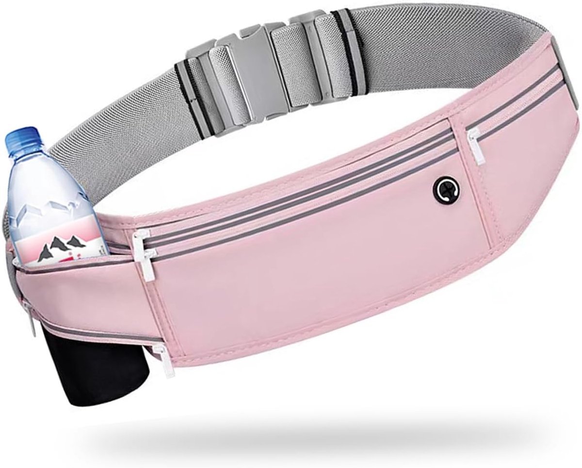 Running Belts - Hardloop Riem - Running Belt Telefoon - Hardloop Heuptas - Sport Heuptas - Waterbestendige Hardloopband met Verstelbare Band - Reflecterende Running Belt voor Smartphone - Sleutels en Pasjes