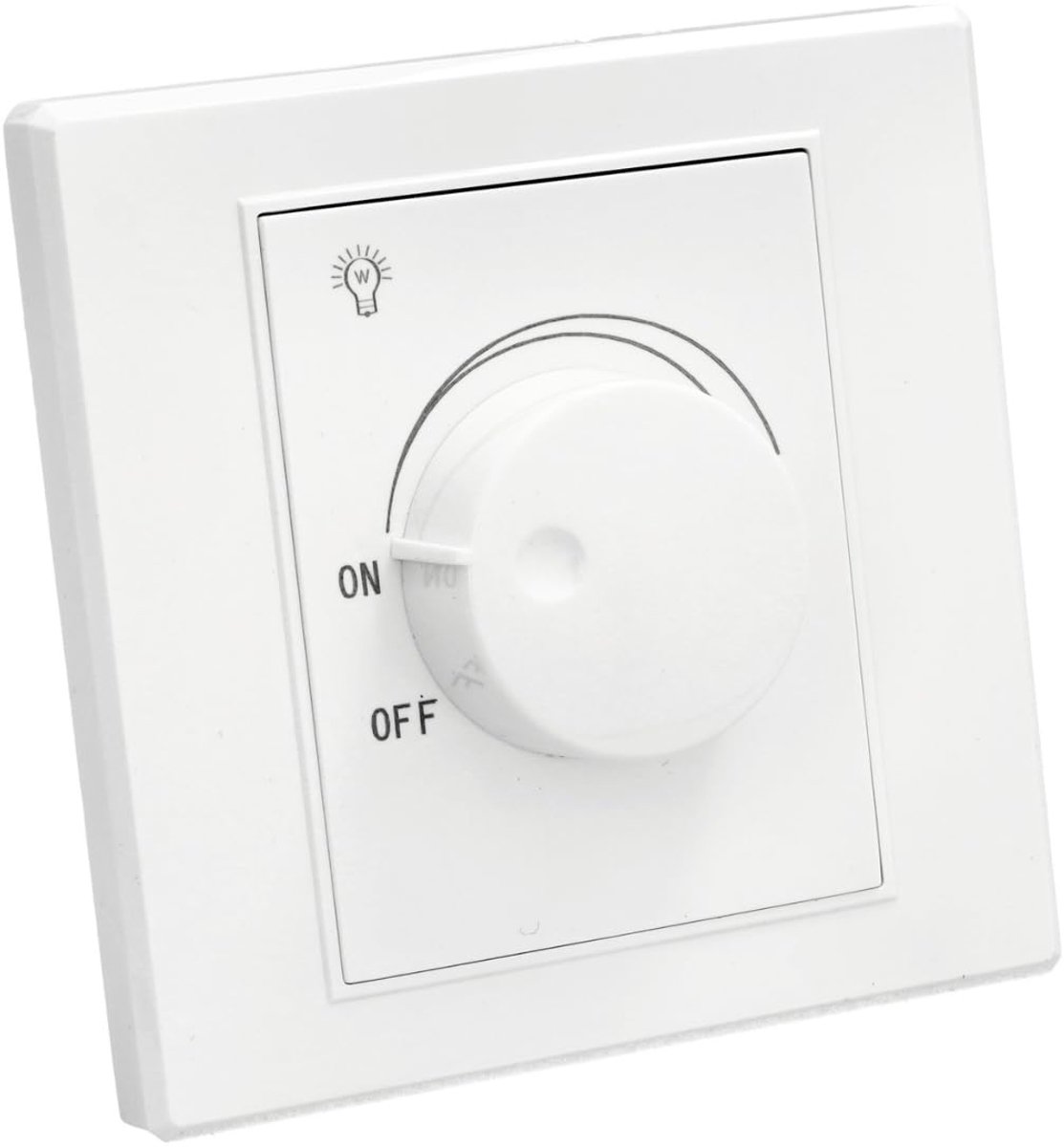 - 220V 600W Triac LED Dimmer Potentiometer, Dimmer voor Downlights, Strips, Verlichting, Muur, Woonkamer, Kantoor, Huis, Aan/Uit
