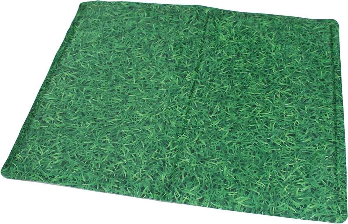 Koelmat Hond - Hondenmat Zomer - Hond Koel Houden - Zelfkoelend Gel - 65 x 50 cm - Groen