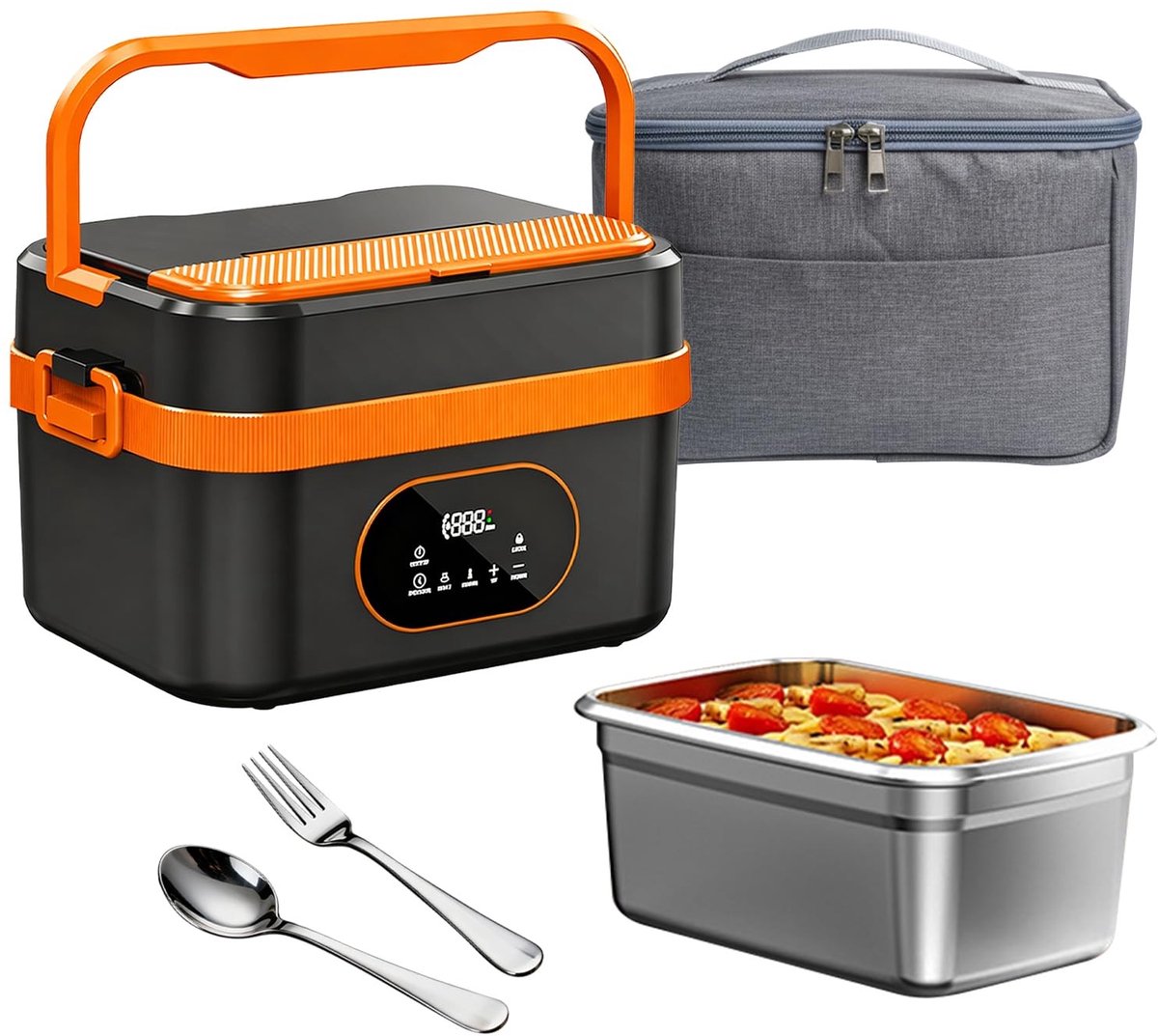 Omgoods - Elektrische Lunchbox met 18000 mAh en Snelle Verwarming