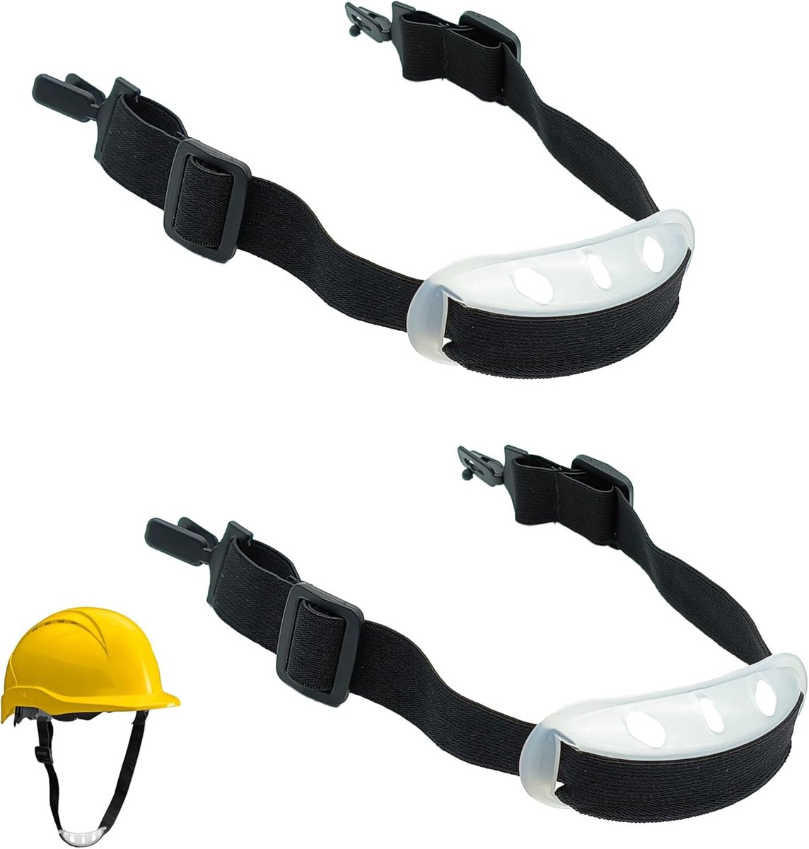 2 Stuks kinriem met kinriem voor verstelbare helm kinriem voor harde hoed universele kinriem vervangende accessoires voor veiligheidshoeden