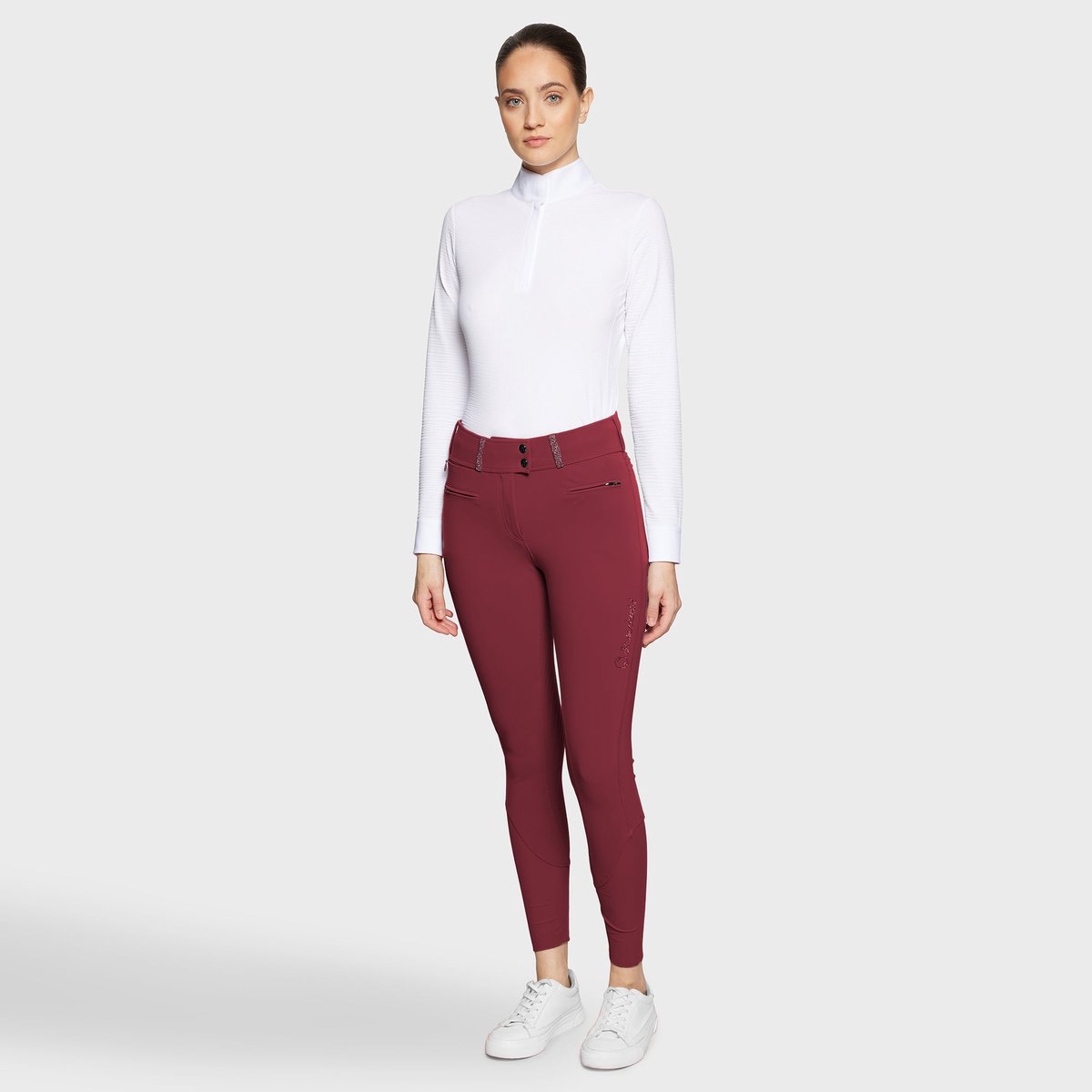 Samshield Claranova Full Grip Hoge Taille Dames L Rasberry