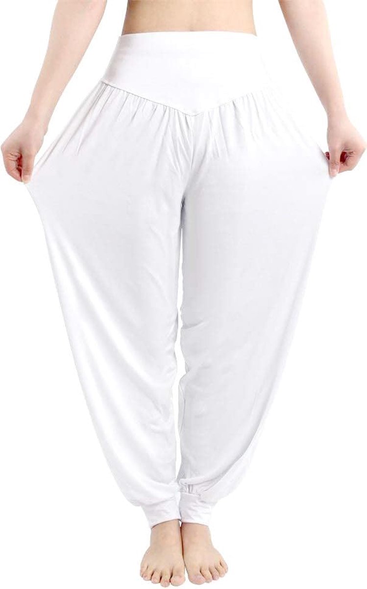 Harembroek voor dames, yoga, pilates, super zacht, stretch, lichte pompbroek, zomer