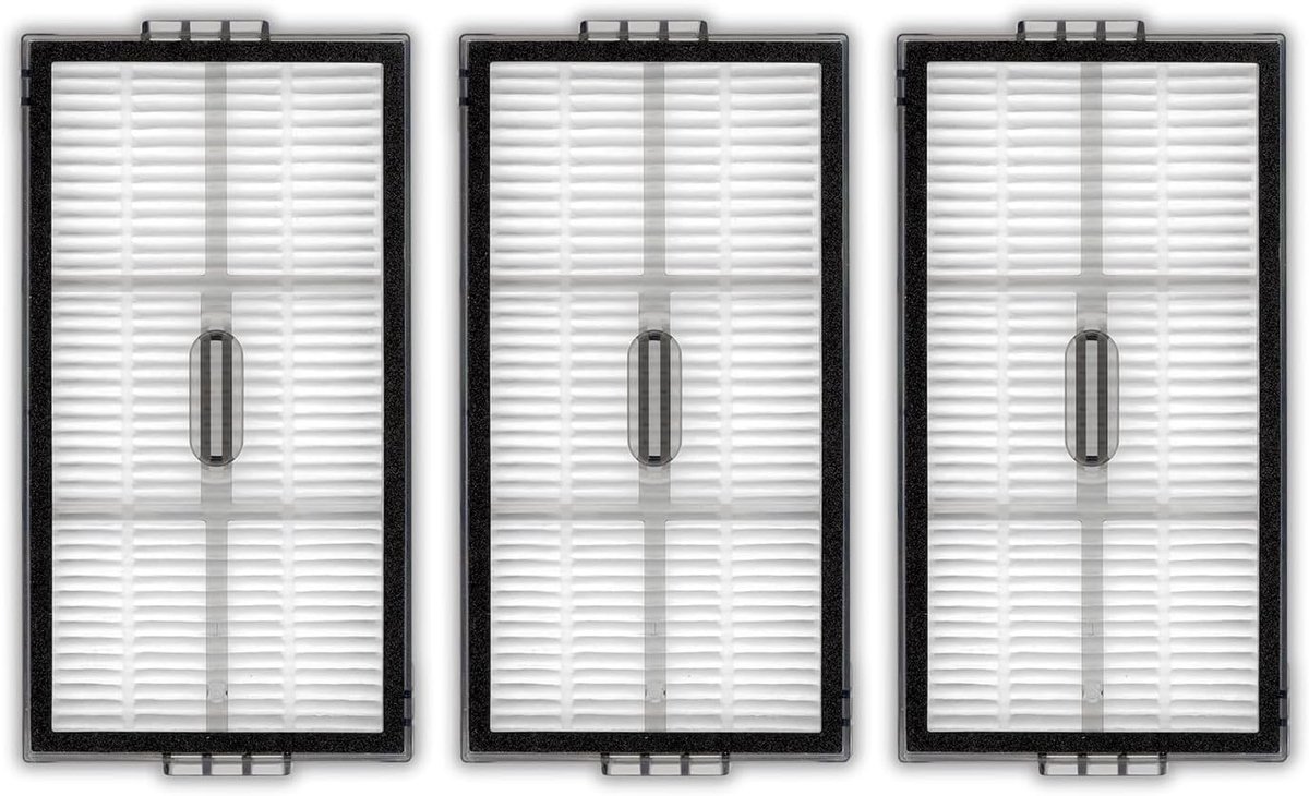 (3 Stuks) Saros 10R vervangingsfilter voor Roborock Saros 10R, Saros 20, Saros 20 Sonic, Qrevo Edge 2, Qrevo Edge 2 Pro, Qrevo Curv 2 Pro, Qrevo CurvX robotvacuümfilteraccessoires